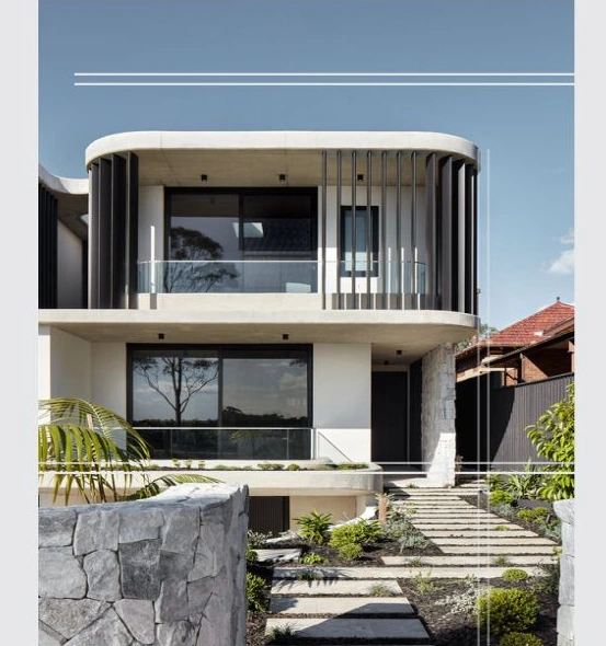 طراحی ویلا باغ مدرن در گیلوند توسط رایان ساز